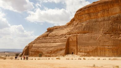 صورة شبه الجزيرة العربية: اكتشاف شبكة طرق تعود لـ4500 عام