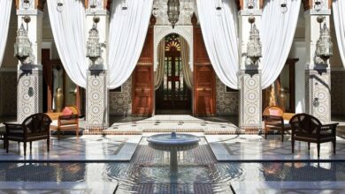 صورة وتتواصل الاخبار المفرحة بالنسبة لمدينة مراكش… أجمل جناح فندقيّ في العالم …  هو مغربي