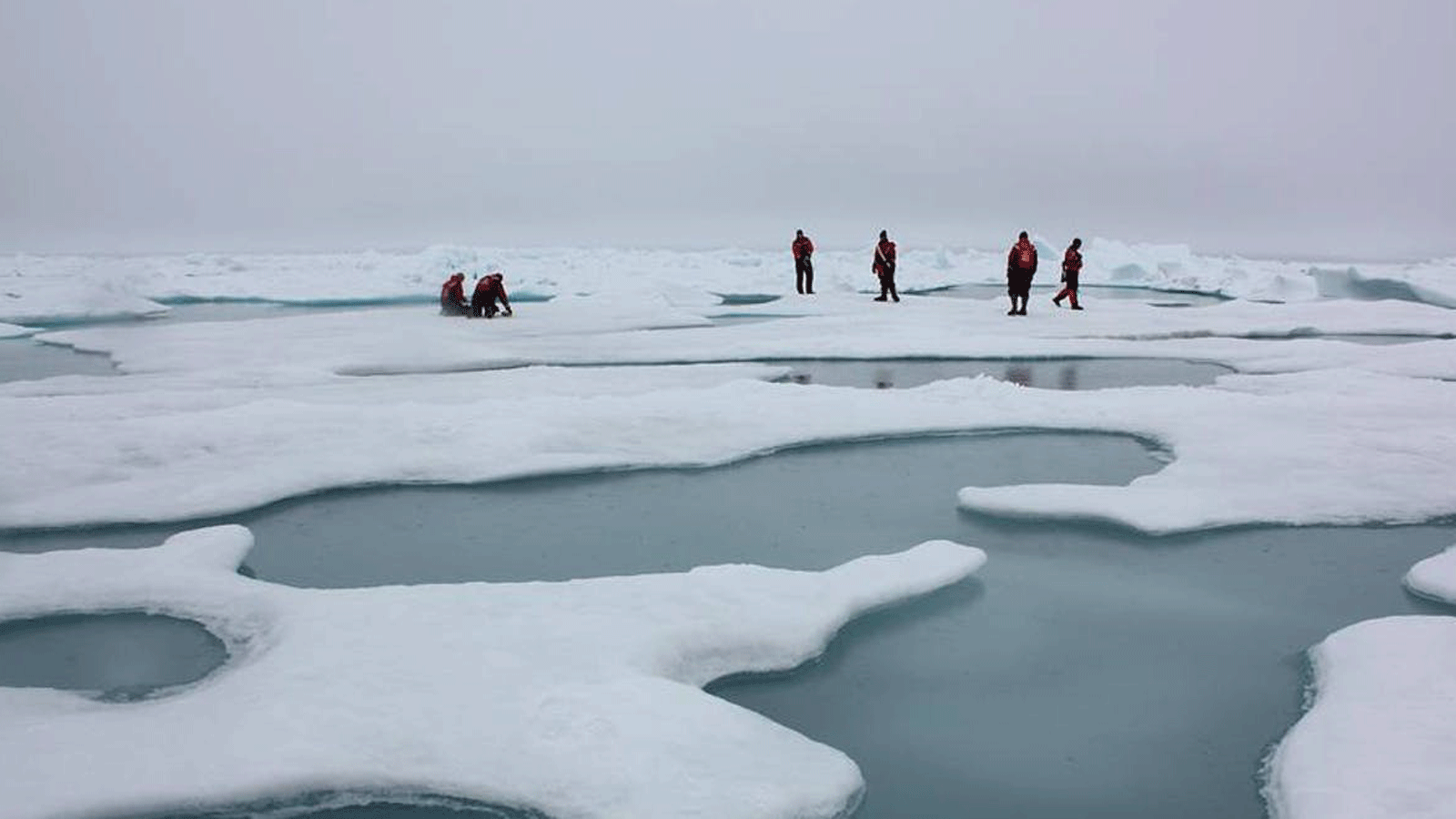 صورة الغطاء الجليدي في غرينلاند فقد 4700 مليار طن خلال عقدين
