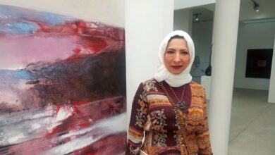 صورة أميرة أشكنَّاني…”ها أنا أحضر إلى المغرب وأزوره من خلال هذه الورشة الفنية”.