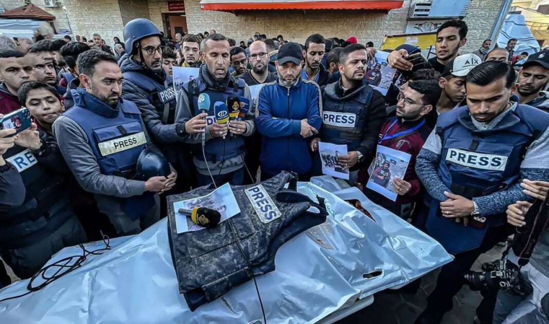 الإعلام العالمي يرفع صوته تضامنًا مع صحفيي غزة