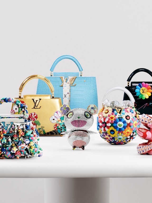 لويس فويتون تتعاون مع فنان تشكيلي ياباني في تصميم أحدث حقائبها