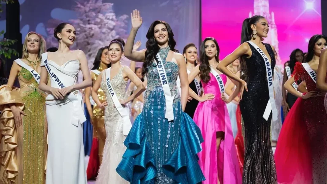 وقوف ملكة جمال فلسطين وإسرائيل معًا يشعل منصات التواصل