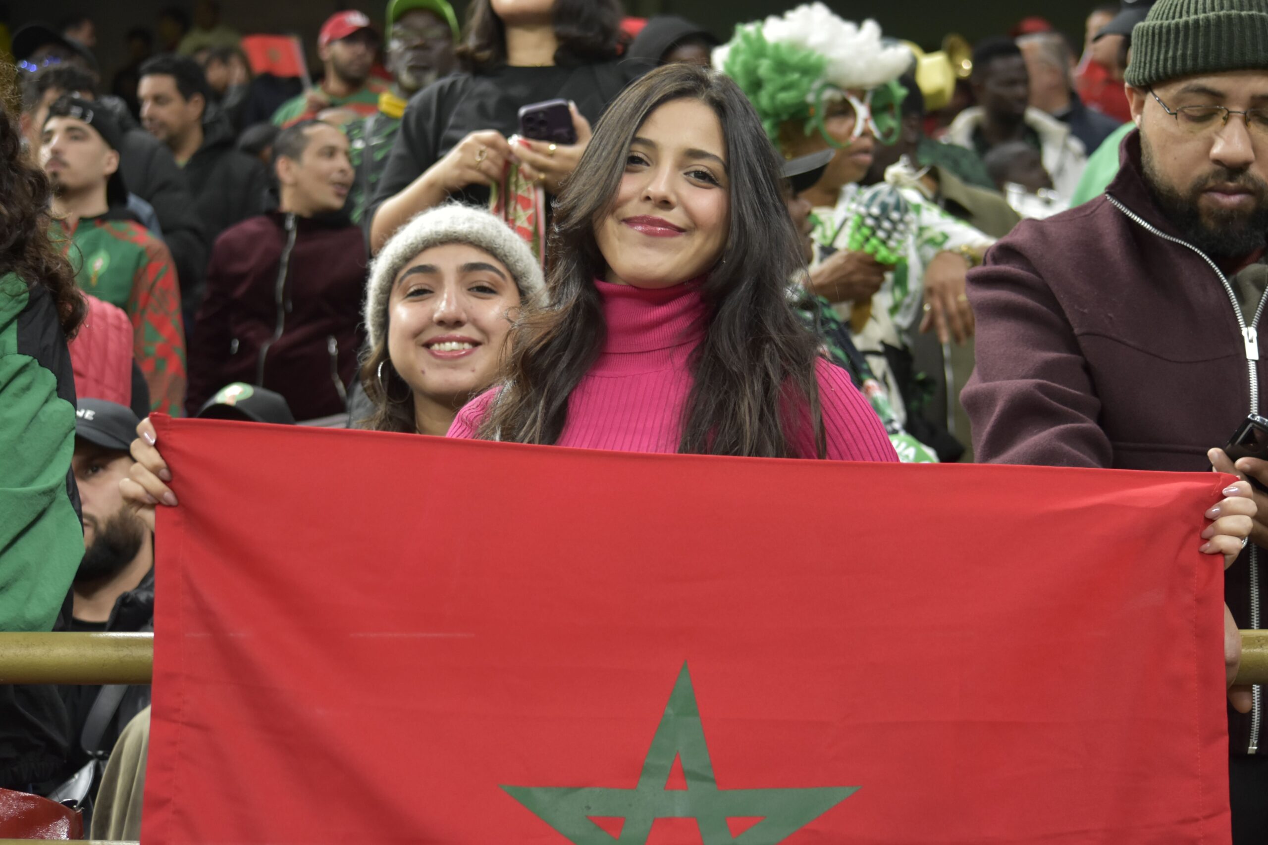 النساء في مدرجات كأس إفريقيا
