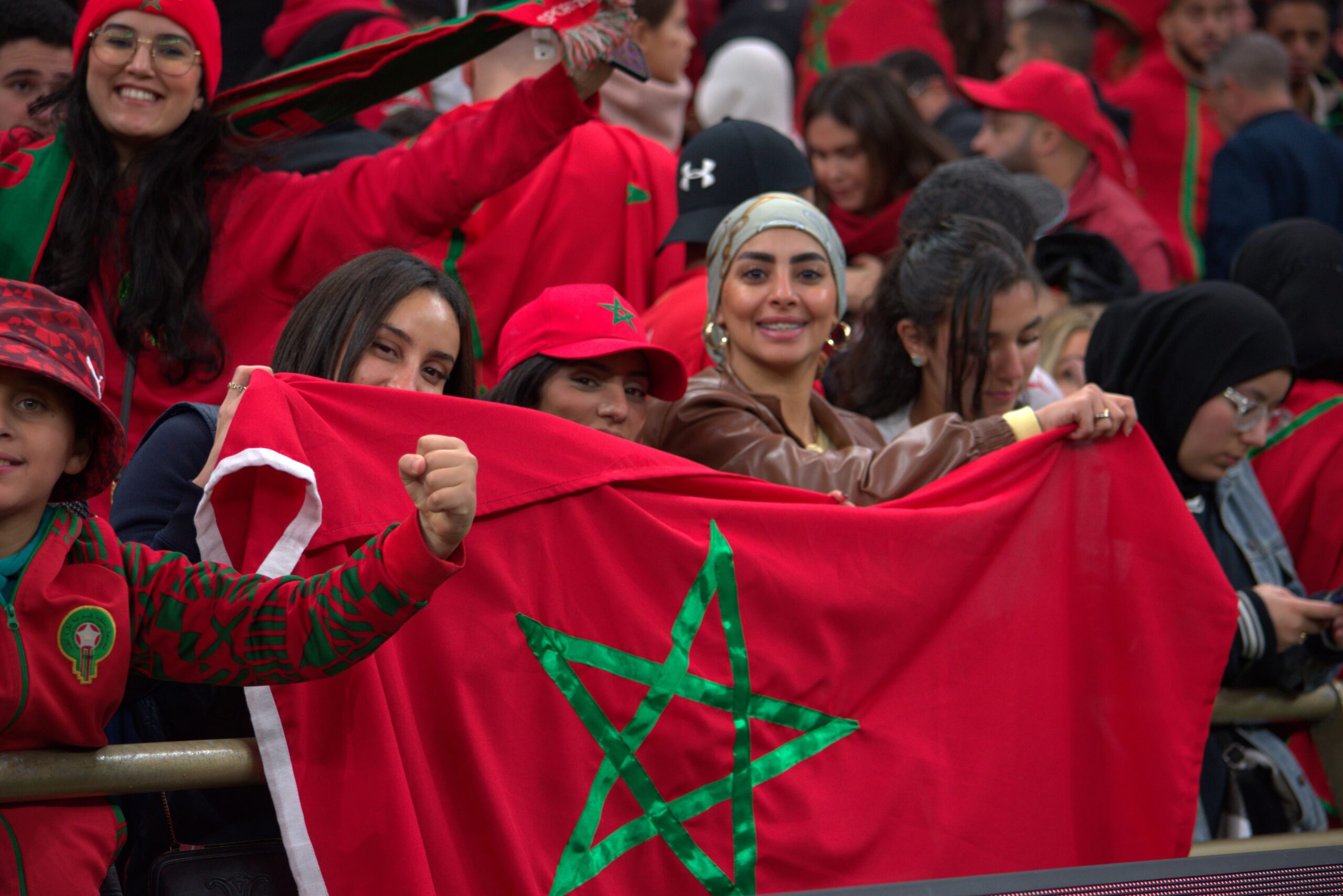 النساء في مدرجات كأس إفريقيا