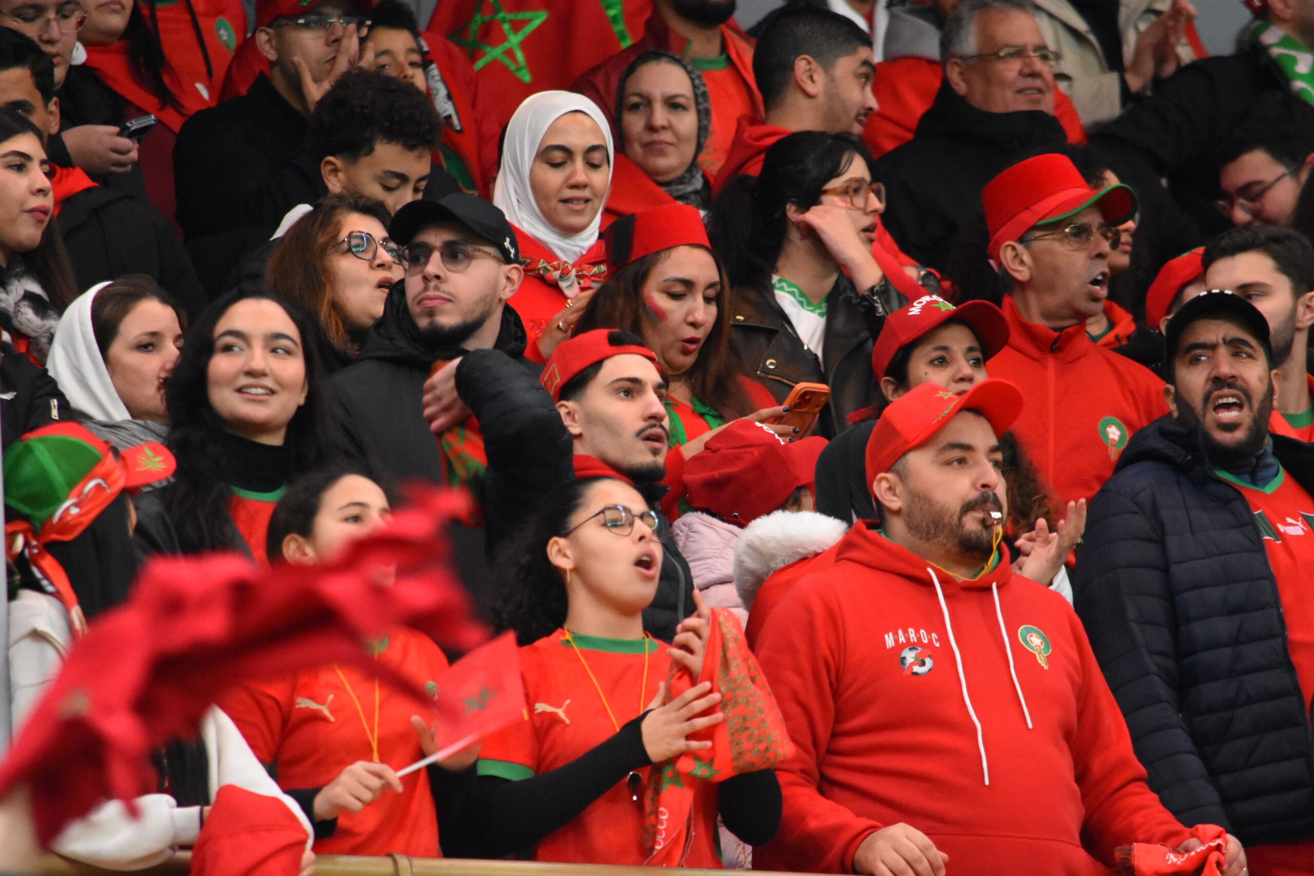 النساء في مدرجات كأس إفريقيا