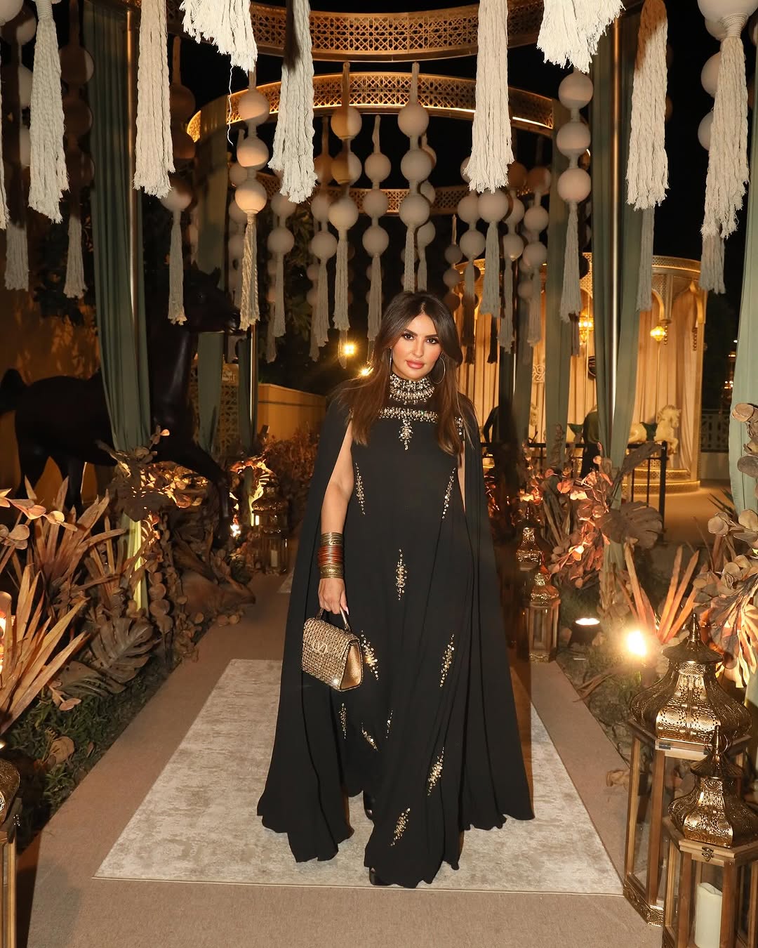 شذى حسون بالقفطان في رمضان