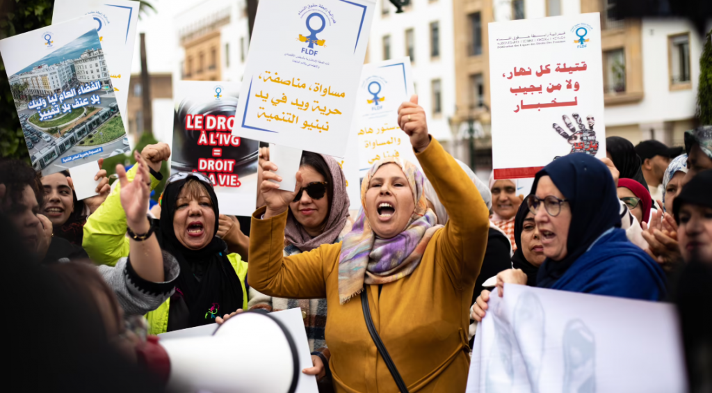 نضالات المرأة المغربية