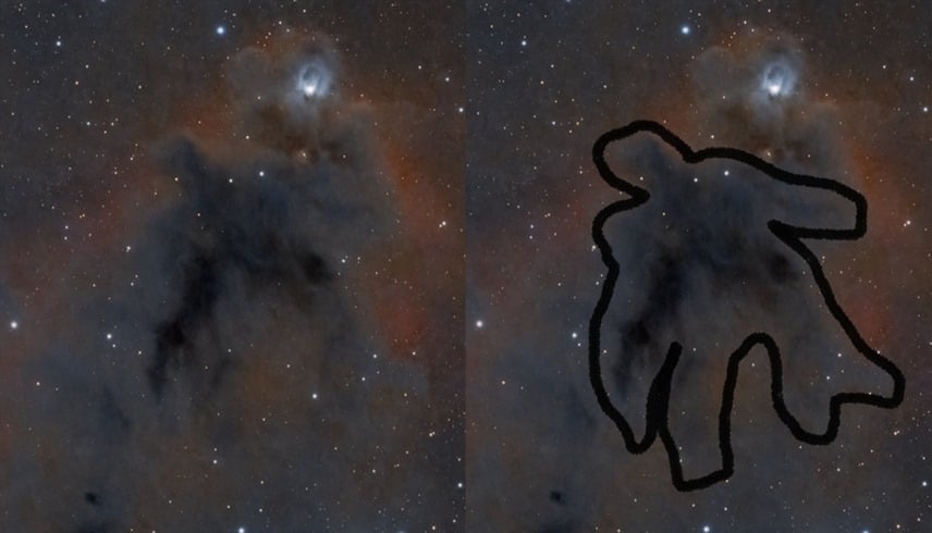 سديم الرجل المخيف