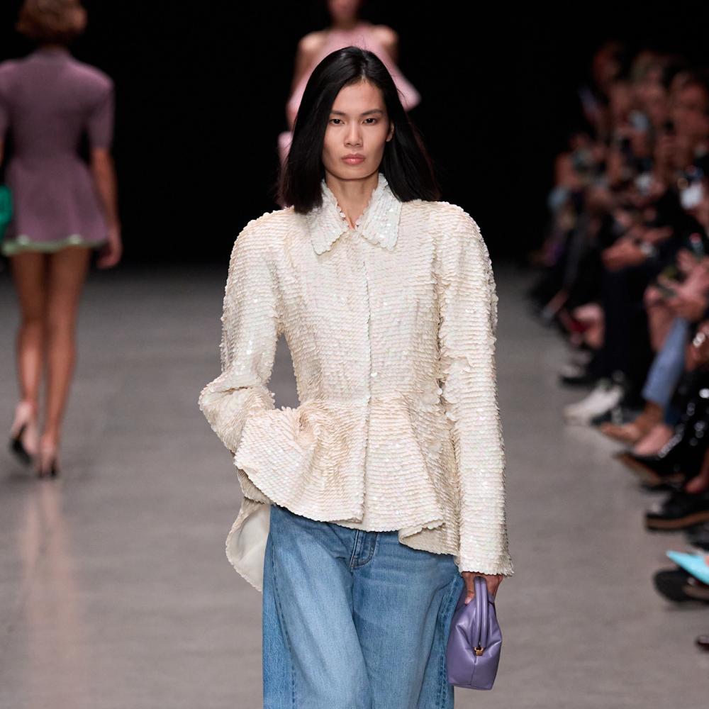 الجينز الواسع