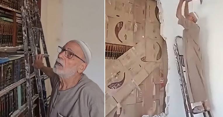 بعد سنوات الحرب؛ مكتبة أنقذها جدار مكتبة حمص