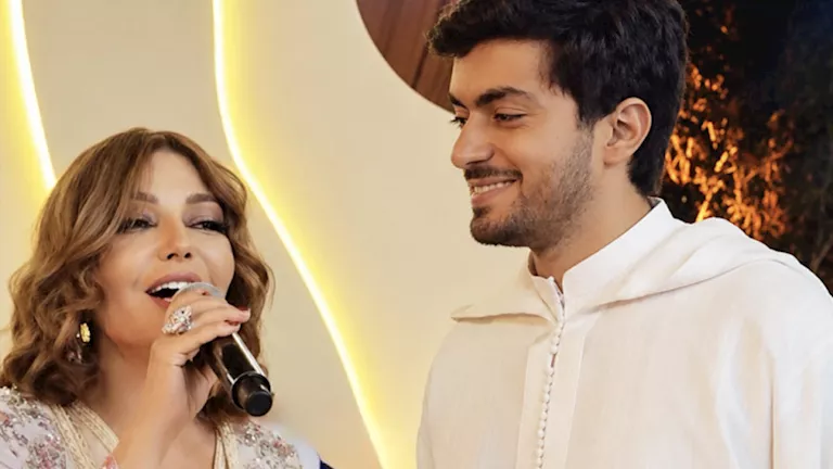 زفاف ابن سميرة سعيد
