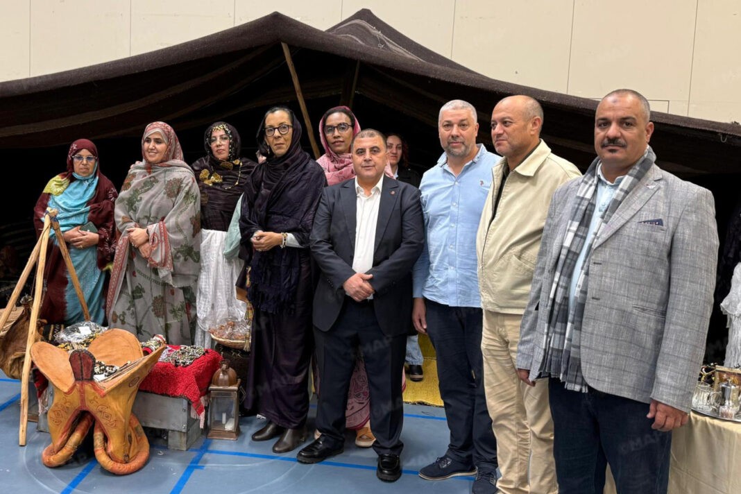 الخيمة الصحراوية تتألق في كوبنهاغن الخيمة الصحراوية في كوبنهاغن